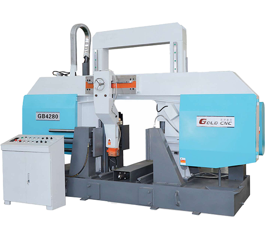 GB4280 GoldCNC — промышленный ленточнопильный станок с портальной конструкцией, доставка